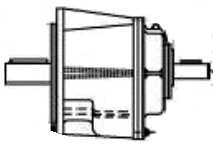 گیربکس COAXIAL فلانچ دار