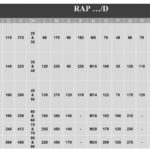 جدول_موتورها گیربکس های RAP